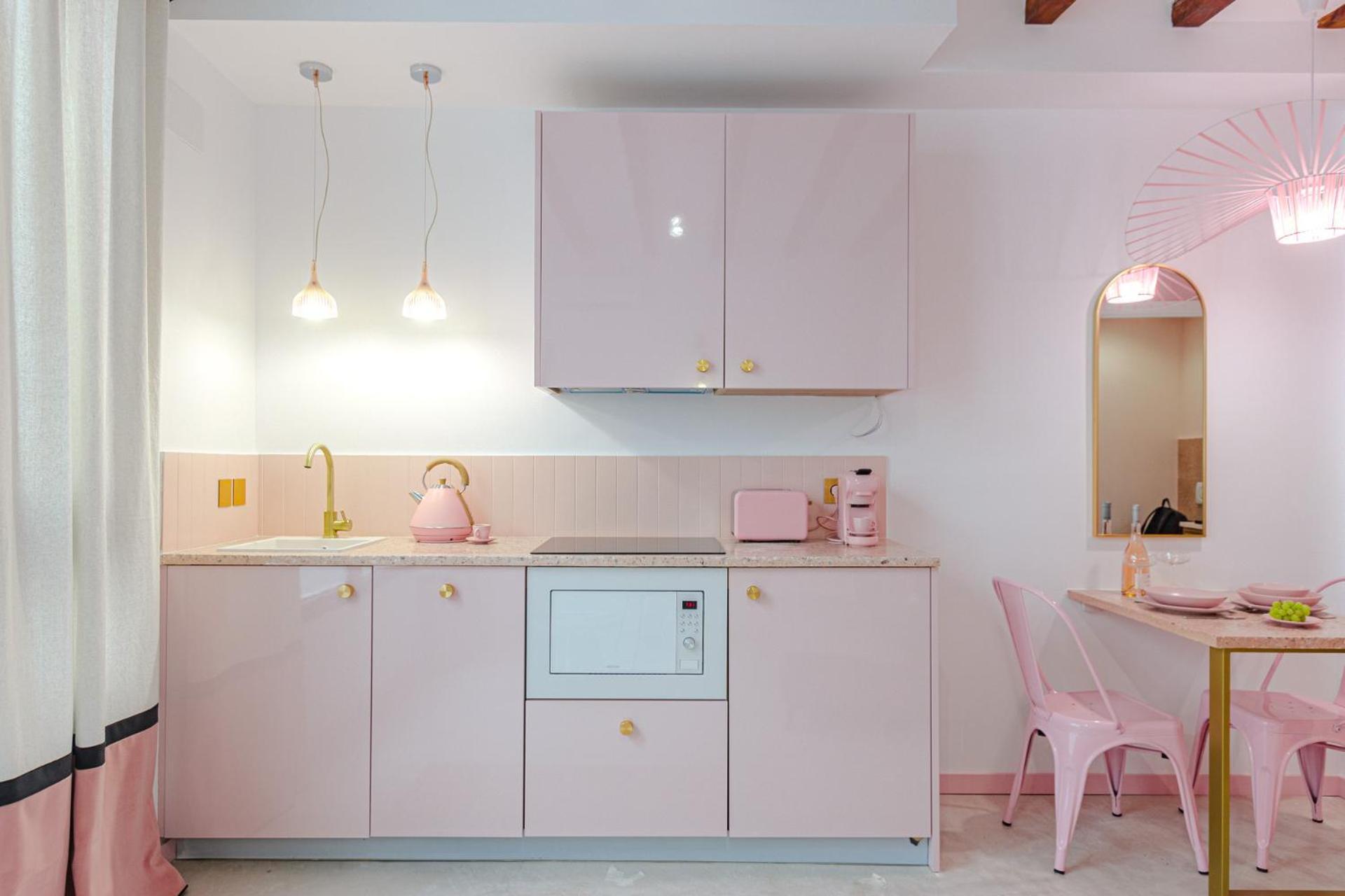 Glamorous Pink Studio In City Center 알리칸테 외부 사진
